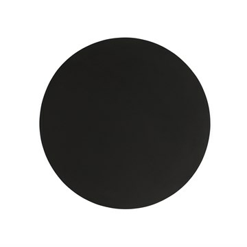 Billede af Sej Design flotte sorte dækkeservietter Ø 39 cm. Gummi dækkeserviet, rabat ved 4 og 6 stk. - antal 1 stk