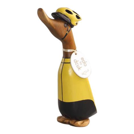 Dcuk and med den gule førertrøje - Tour de France figur