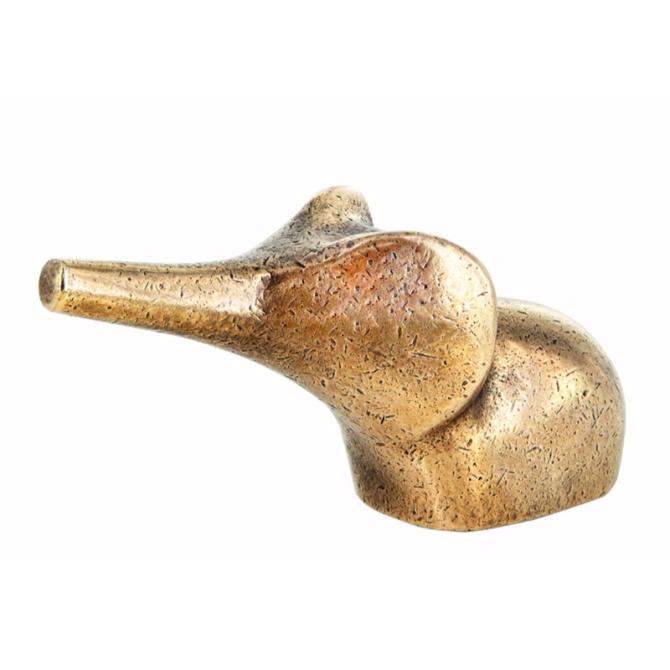 Bronzefigur elefant baby