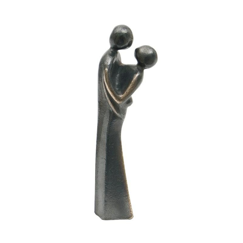 Bronzefigur La Promessa, højde 14 cm. Gaveide med par 799,- kr. Løftet symboliserer kærlighed. billede