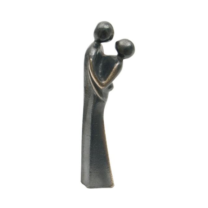 Bronzefigur med par "La Promessa"