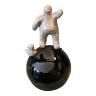 Menneskets bedste ven keramik skulptur Menneskets bedste ven keramik skulptur