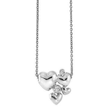 Rabinovich - Hjerte Halskæde i sølv - Heart Alliance
