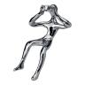 Figur med kikkert med titlen Den rejsende fra designer Mukul Goyal Figur med kikkert med titlen Den rejsende fra designer Mukul Goyal