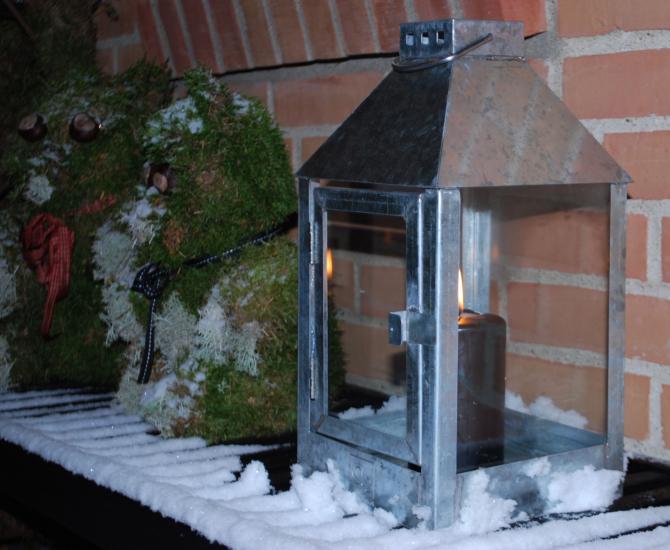 Vinterstemning A2 Living udendørs lanterne