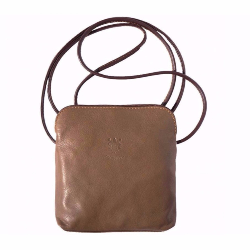 Billede af Moderne lille brun dame skuldertaske i læder 399 kr. Hurtig levering, afsendes 0-1 hverdag.