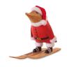 Moderne julepynt pingvin på ski Dcuk Edo