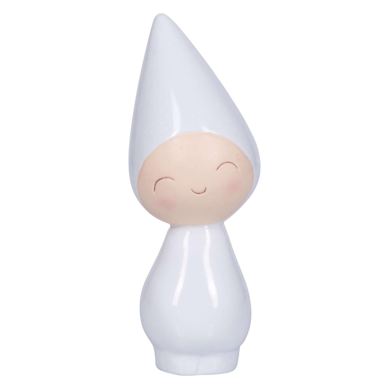 Peggy - Fin figur med store øjne, 11 cm - sort, grå eller hvid - figur Peggy fnisende billede