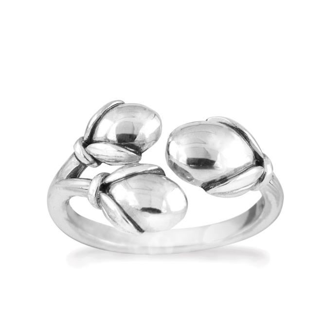Sølv ring fra serien Flower Bud fra Rabinovich Smykker