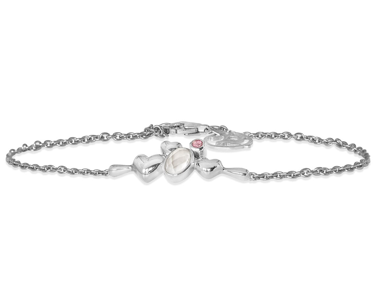 Rabinovich Hjerte Armbånd Sølv Bunch Love