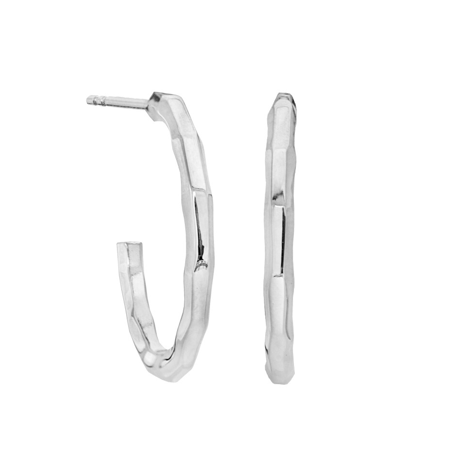 Rabinovich Creol øreringe Sølv Flourish