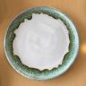 Håndlavet keramik tallerken Ø 25 cm, kan gå i opvaskemaskine