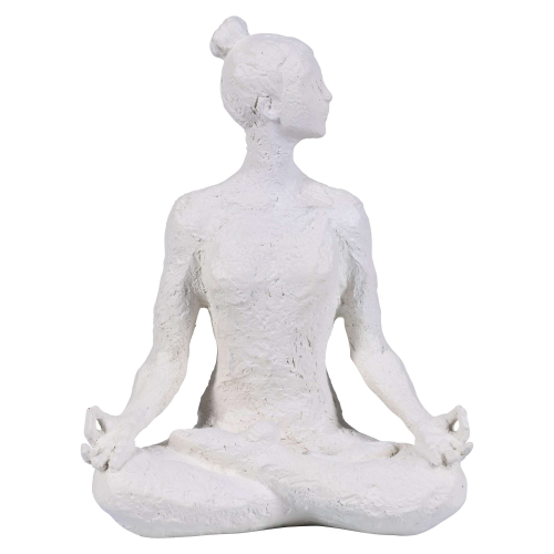 Billede af Yoga figur Etenia, hvid