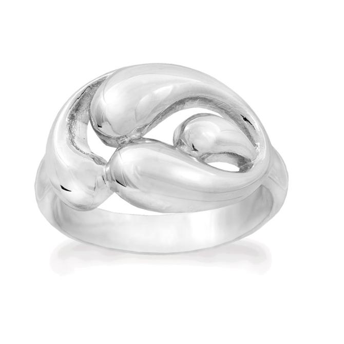 Sølv ring rabinovich design smykker Curvy Class