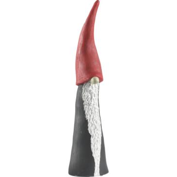 Høj tomte nisse med lang rød hue 21 cm Nääsgränsgården