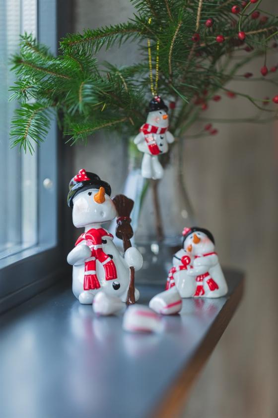 Snemand julepynt Nääsgränsgården