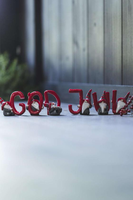Flot julepynt God jul