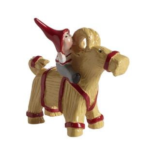 Nissen Tusse på gedebuk, skøn julepynt