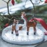 Bambi og hans ven i julestemning Bambi og hans ven i julestemning