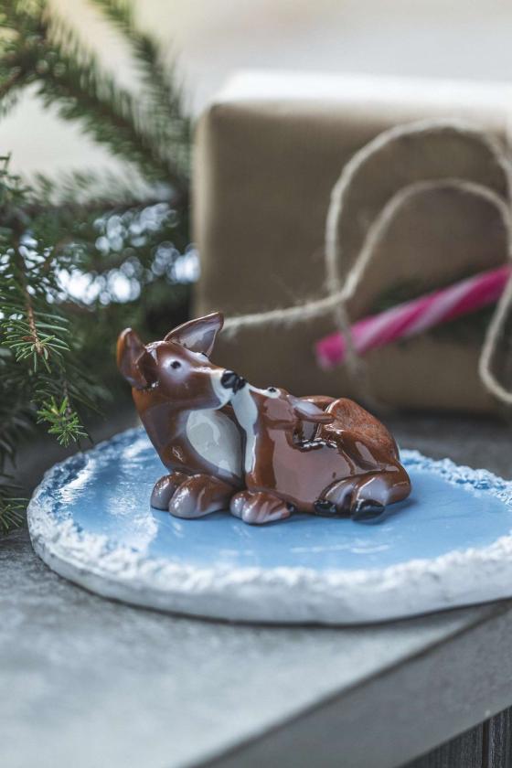 Julestemning Bambi med kid