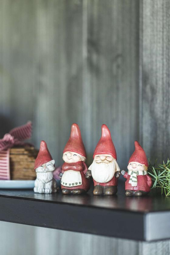 Julestemning med nissefamilien Luva